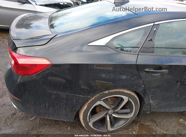 1HGCV1F47MA094670 2021 HONDA ACCORD Black უკანა მარჯვენა