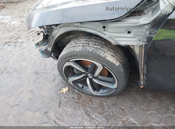 1HGCV1F47MA094670 2021 HONDA ACCORD Black წინა ხედი