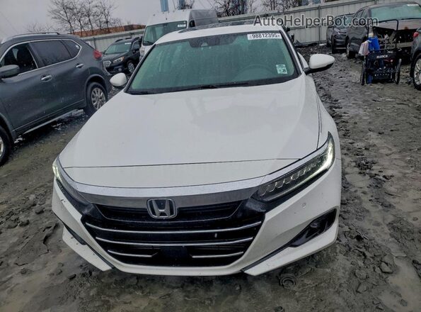 1HGCV1F59MA015993 2021 HONDA ACCORD White 