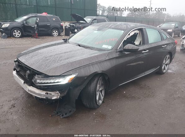 1HGCV1F95JA163914 2018 HONDA ACCORD Brown 