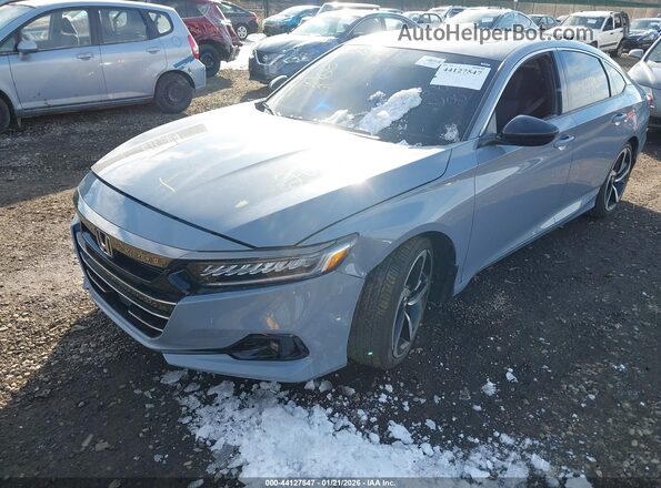 1HGCV2F32NA004310 2022 HONDA ACCORD Gray 