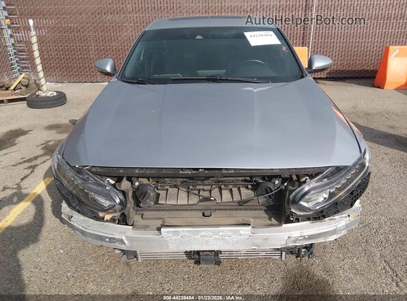1HGCV2F35LA030817 2020 HONDA ACCORD Gray Вид щитка приладів