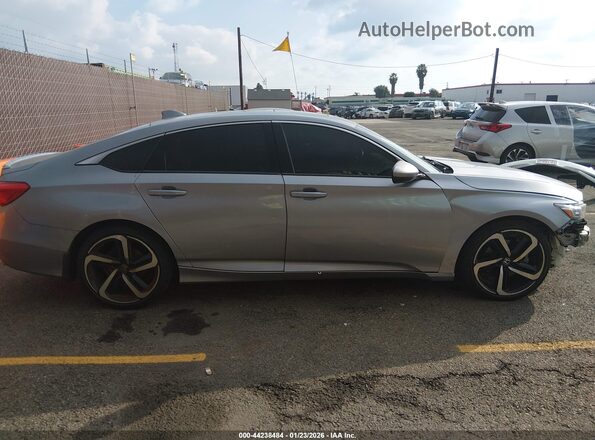 1HGCV2F35LA030817 2020 HONDA ACCORD Gray Вид задньої частини салону