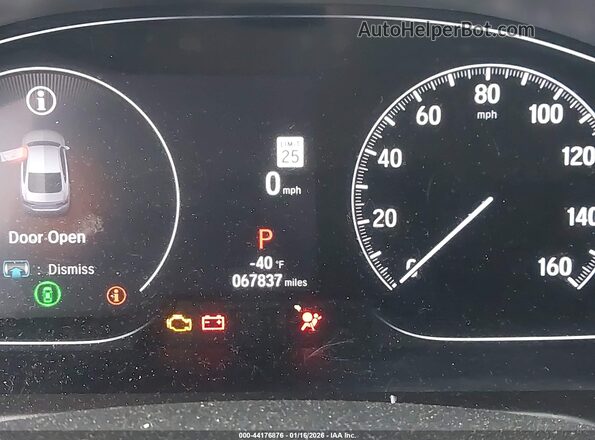 1HGCV2F37MA008934 2021 HONDA ACCORD Белый 
