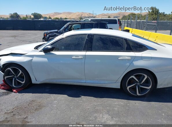 1HGCV2F37MA008934 2021 HONDA ACCORD Белый 