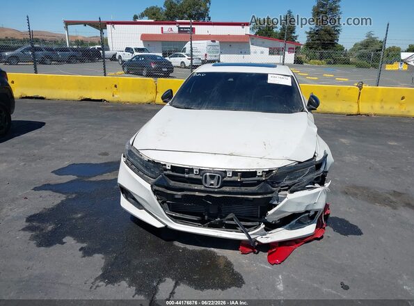 1HGCV2F37MA008934 2021 HONDA ACCORD Белый 