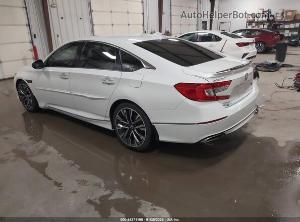1HGCV2F99LA004936 2020 HONDA ACCORD White Trasero izquierdo
