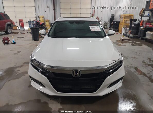 1HGCV2F99LA004936 2020 HONDA ACCORD White Vista del cuadro de instrumentos