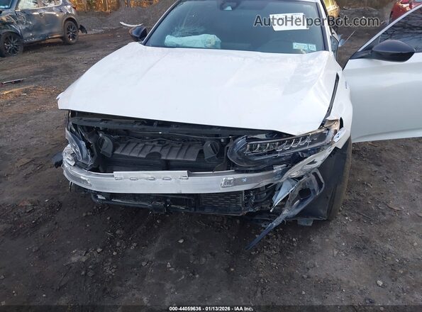 1HGCV3F20NA005453 2022 HONDA ACCORD Белый Вид спереди