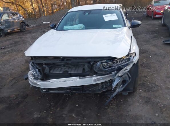 1HGCV3F20NA005453 2022 HONDA ACCORD Белый Вид щитка приборов
