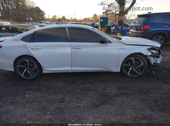 1HGCV3F20NA005453 2022 HONDA ACCORD Белый Вид задней части салона
