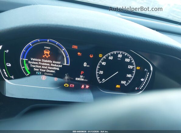 1HGCV3F20NA005453 2022 HONDA ACCORD Белый Вид задних сидений