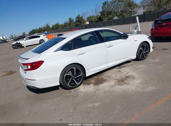 1HGCV3F22NA047719 2022 HONDA ACCORD White უკანა მარჯვენა