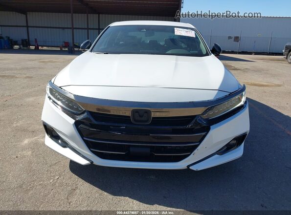 1HGCV3F22NA047719 2022 HONDA ACCORD White წინა ხედი