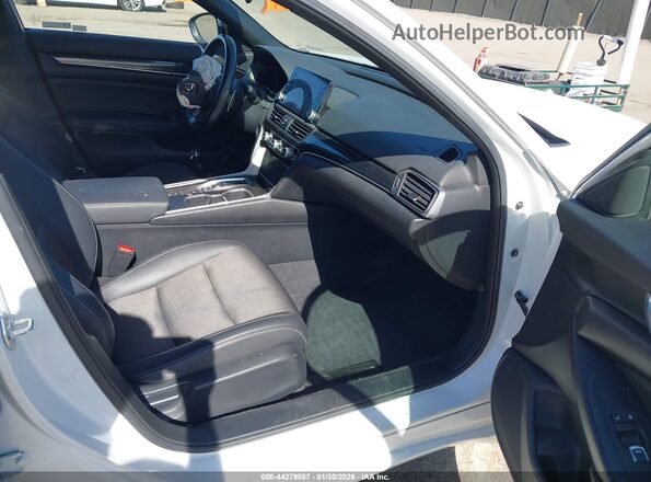1HGCV3F22NA047719 2022 HONDA ACCORD White წინა სალონის ხედი