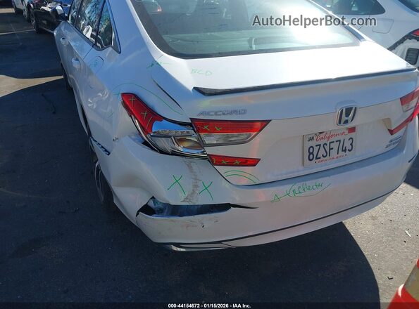 1HGCV3F25NA005447 2022 HONDA ACCORD White Դիմացի տեսք