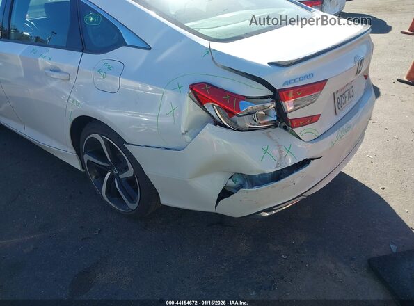 1HGCV3F25NA005447 2022 HONDA ACCORD White Սարքավորումների վահանակի տեսք