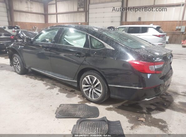 1HGCV3F53KA019868 2019 HONDA ACCORD Black Հետևի ձախ