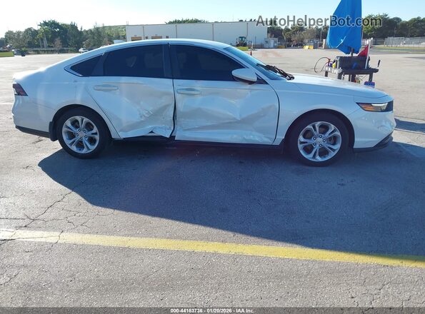 1HGCY1F24PA016650 2023 HONDA ACCORD White Вид спереду