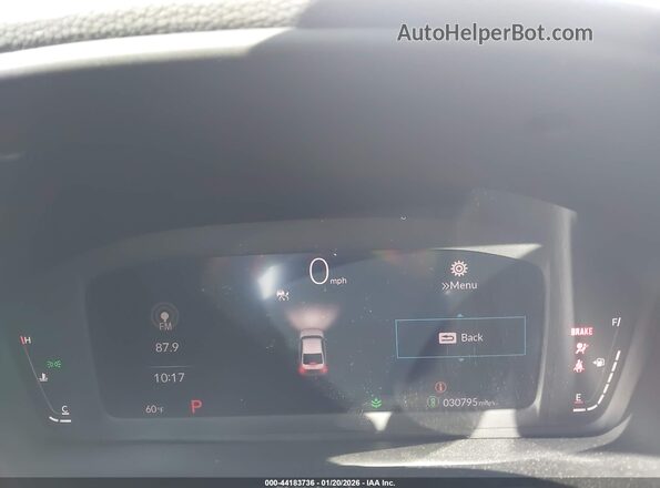 1HGCY1F24PA016650 2023 HONDA ACCORD White Вид задніх сидінь