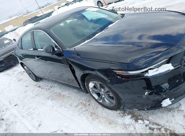 1HGCY1F38RA091220 2024 HONDA ACCORD Black Rear interior view