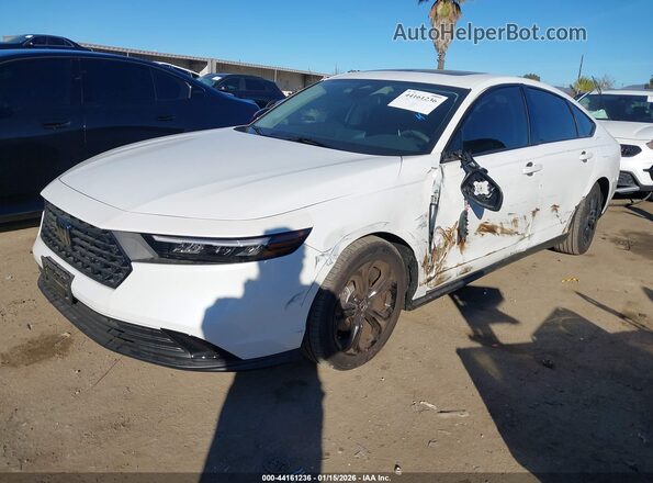 1HGCY1F41SA054234 2025 HONDA ACCORD White Передня ліва чверть