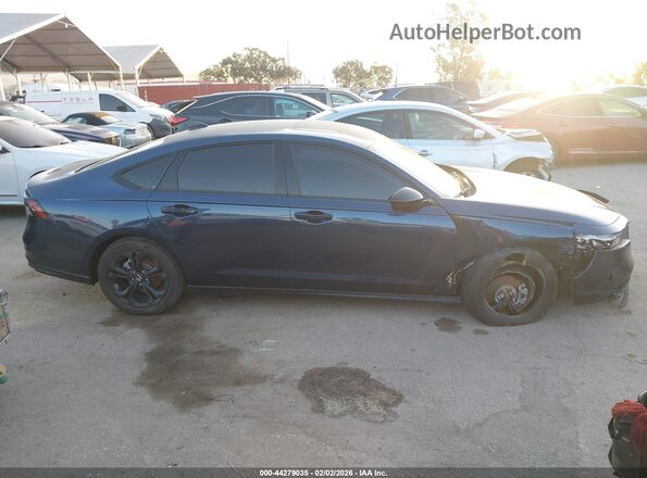 1HGCY1F43SA024765 2025 HONDA ACCORD Blue უკანა სალონის ხედი