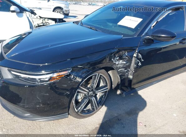 1HGCY2F51PA008294 2023 HONDA ACCORD Black Vista frontal