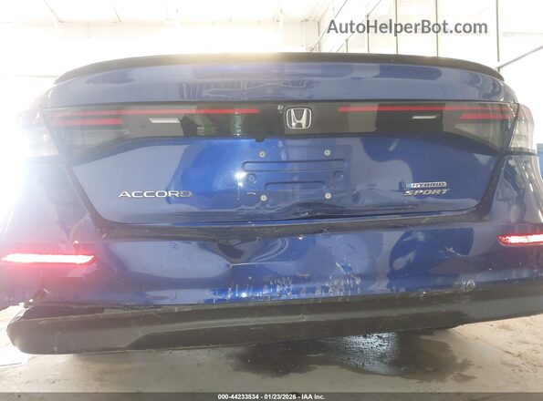 1HGCY2F55RA053113 2024 HONDA ACCORD Blue Widok z przodu