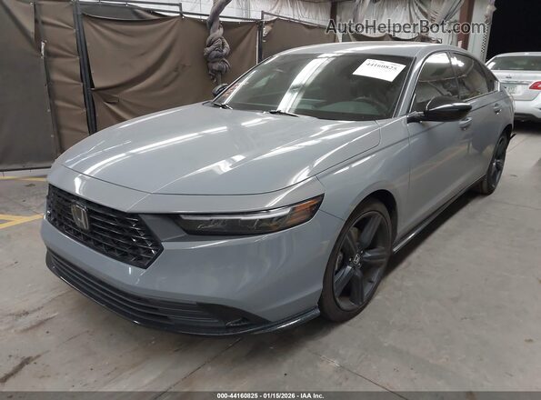 1HGCY2F71SA000738 2025 HONDA ACCORD Blue წინა მარცხენა ხედი სამი მეოთხედიდან