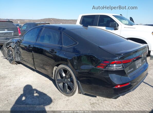 1HGCY2F73RA062426 2024 HONDA ACCORD Black Задня ліва чверть
