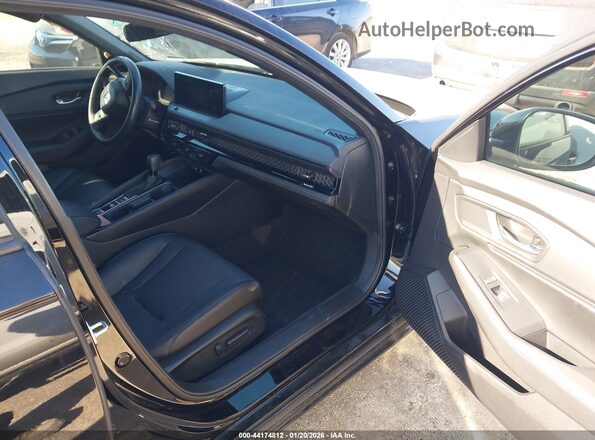 1HGCY2F73RA062426 2024 HONDA ACCORD Black Вид салону спереду