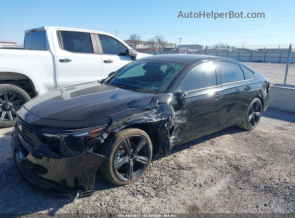 1HGCY2F73RA062426 2024 HONDA ACCORD Black Передня ліва чверть