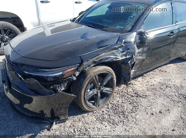 1HGCY2F73RA062426 2024 HONDA ACCORD Black Вид спереду