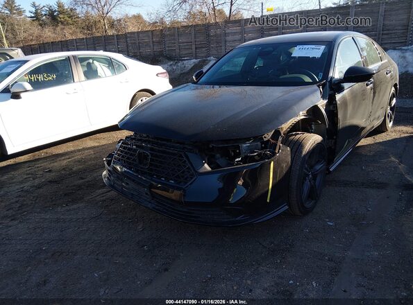 1HGCY2F73SA068328 2025 HONDA ACCORD Black წინა ხედი