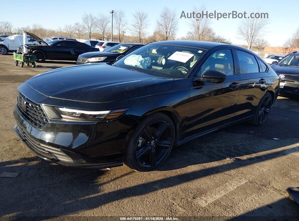 1HGCY2F78RA063443 2024 HONDA ACCORD HYBRID Black 