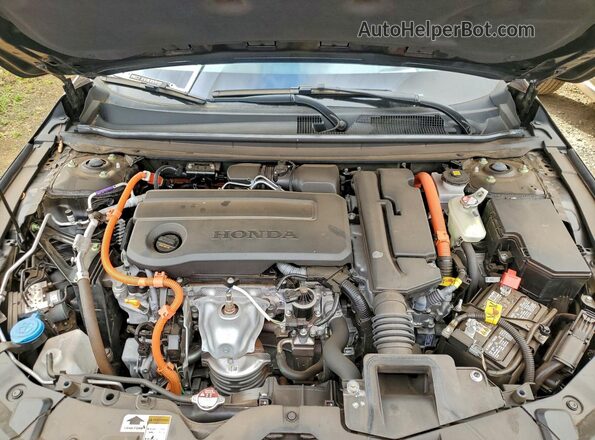1HGCY2F85RA041120 2024 HONDA ACCORD Black უკანა სალონის ხედი