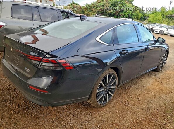 1HGCY2F85RA041120 2024 HONDA ACCORD Black უკანა მარჯვენა