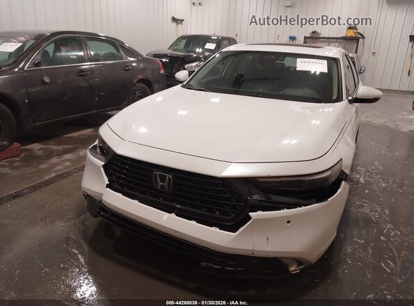 1HGCY2F86SA006589 2025 HONDA ACCORD HYBRID White 
