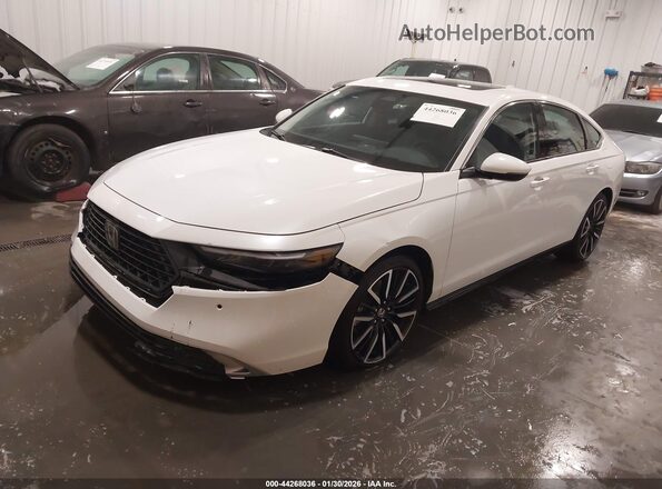 1HGCY2F86SA006589 2025 HONDA ACCORD HYBRID White 