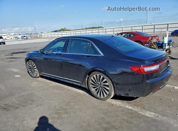 1LN6L9AP0H5602859 2017 LINCOLN CONTINENTA Black Trasero izquierdo