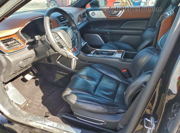 1LN6L9AP0H5602859 2017 LINCOLN CONTINENTA Black Vista interior delantera