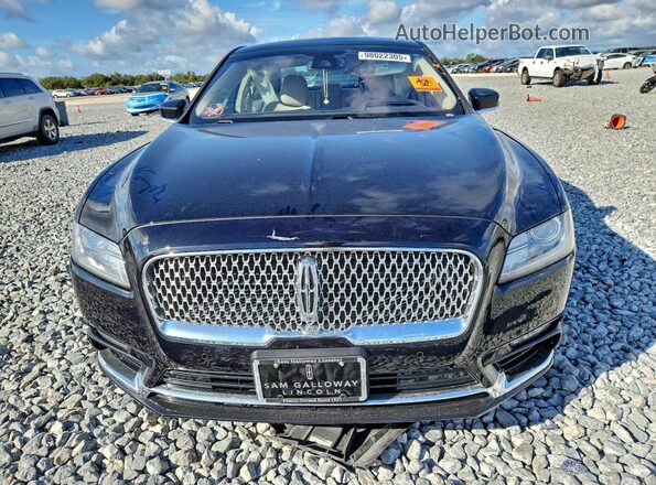 1LN6L9NP8L5600974 2020 LINCOLN CONTINENTA Black Widok z przodu