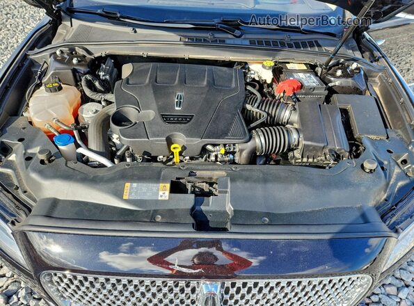 1LN6L9NP8L5600974 2020 LINCOLN CONTINENTA Black Widok wnętrza z tyłu