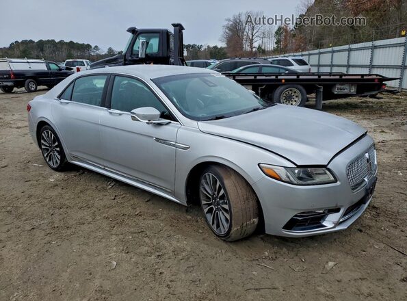 1LN6L9TK9K5607471 2019 LINCOLN CONTINENTA Silver Przód prawy