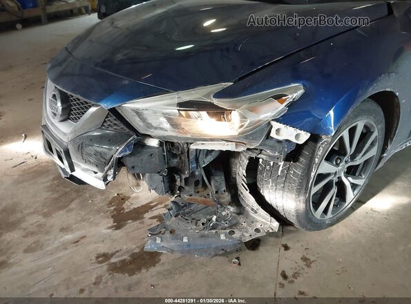 1N4AA6AP0GC439567 2016 NISSAN MAXIMA Blue Widok z przodu