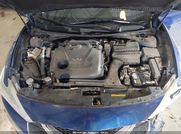 1N4AA6AP0GC439567 2016 NISSAN MAXIMA Blue Widok z tyłu