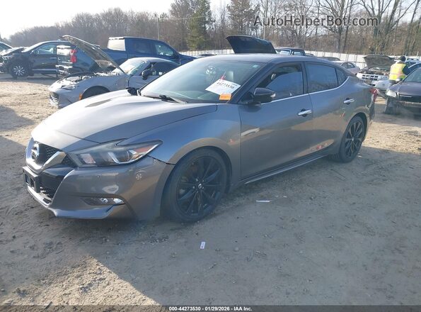 1N4AA6AP1HC429017 2017 NISSAN MAXIMA Серый Передняя левая четверть