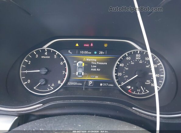 1N4AA6AP1HC429017 2017 NISSAN MAXIMA Серый Вид задних сидений