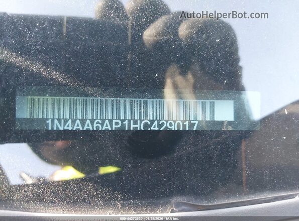 1N4AA6AP1HC429017 2017 NISSAN MAXIMA Серый 